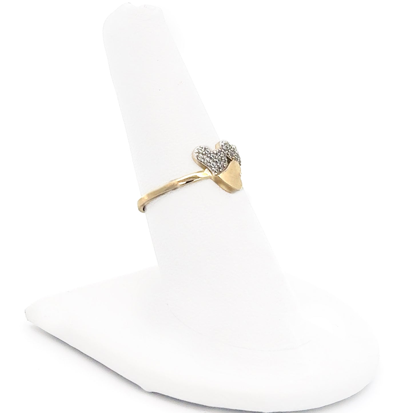 New 14K CZ Heart Ring. H.J™️