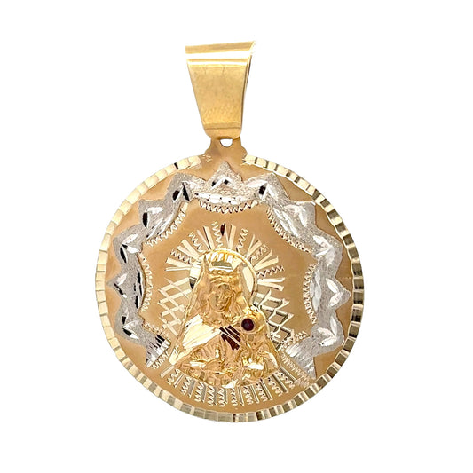 New 14K Solid Virgin Pendant H.J™️