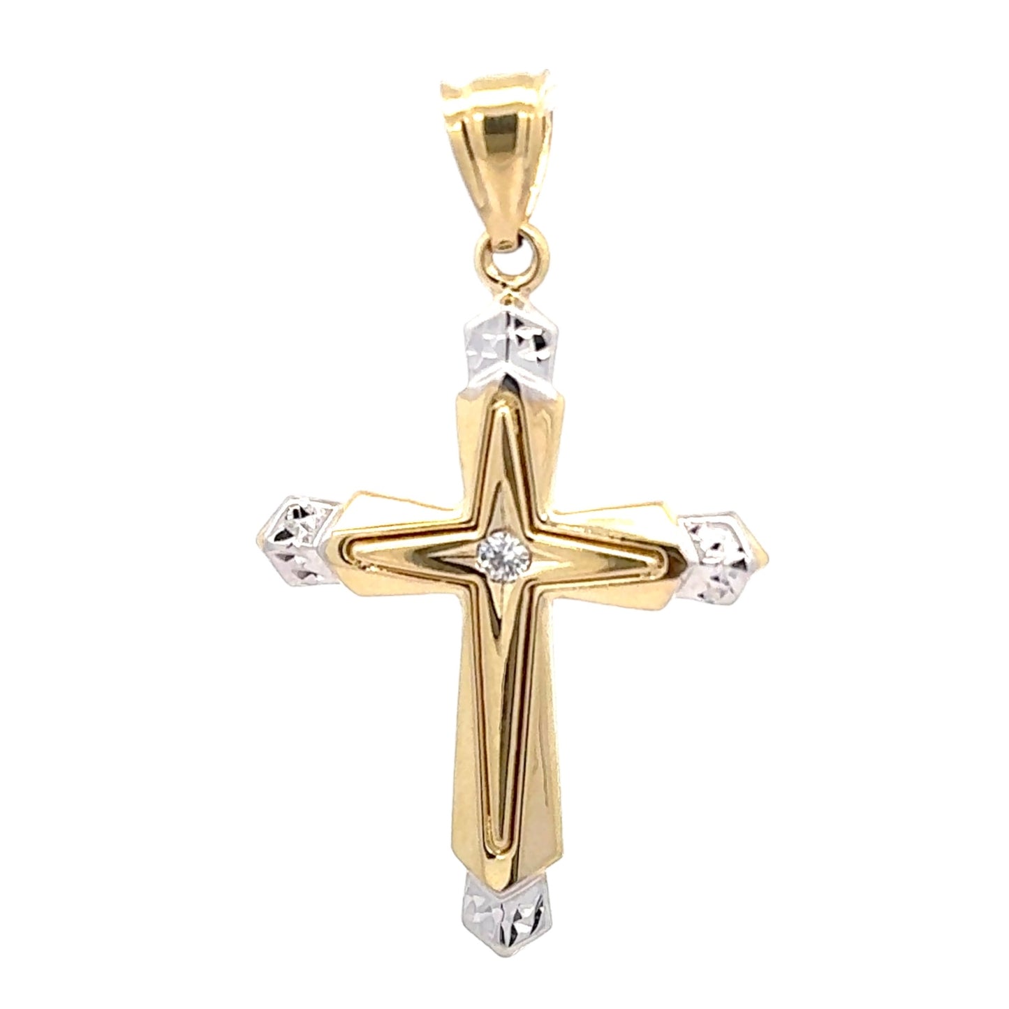 New 14K Cross Pendant. H.J™️