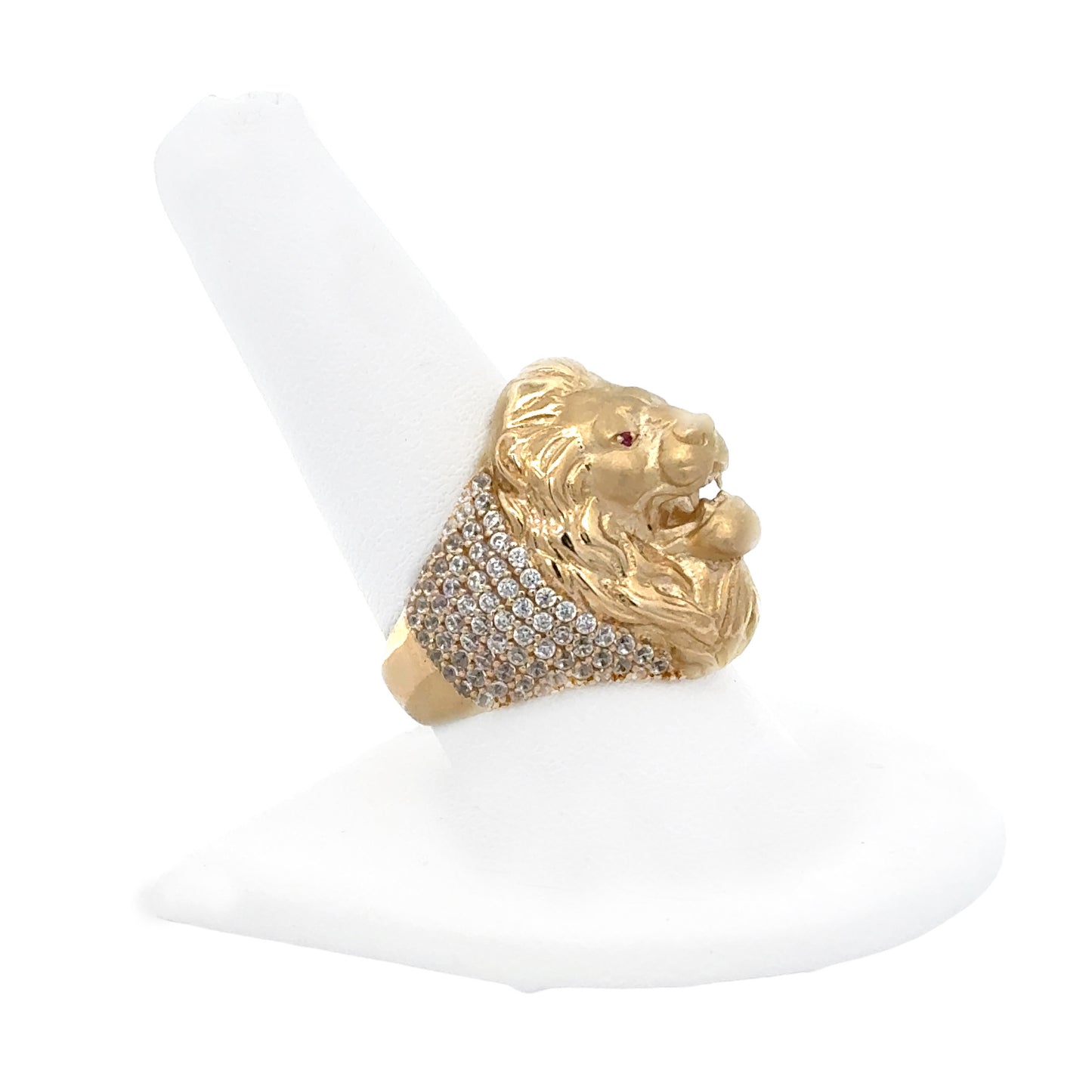 New 14K Men CZ Lion Ring. H.J™️