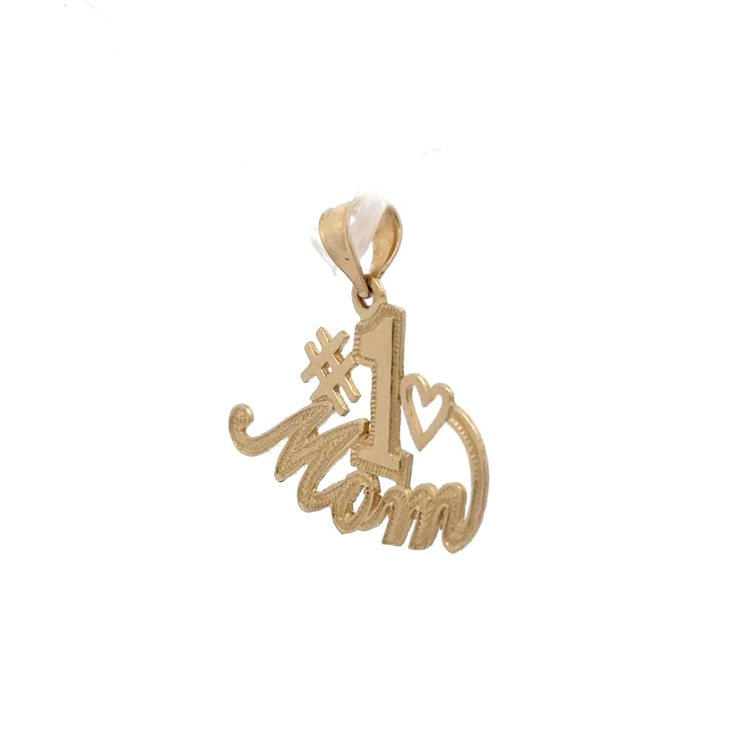 New 14K #1 Mom Pendant H.J™️